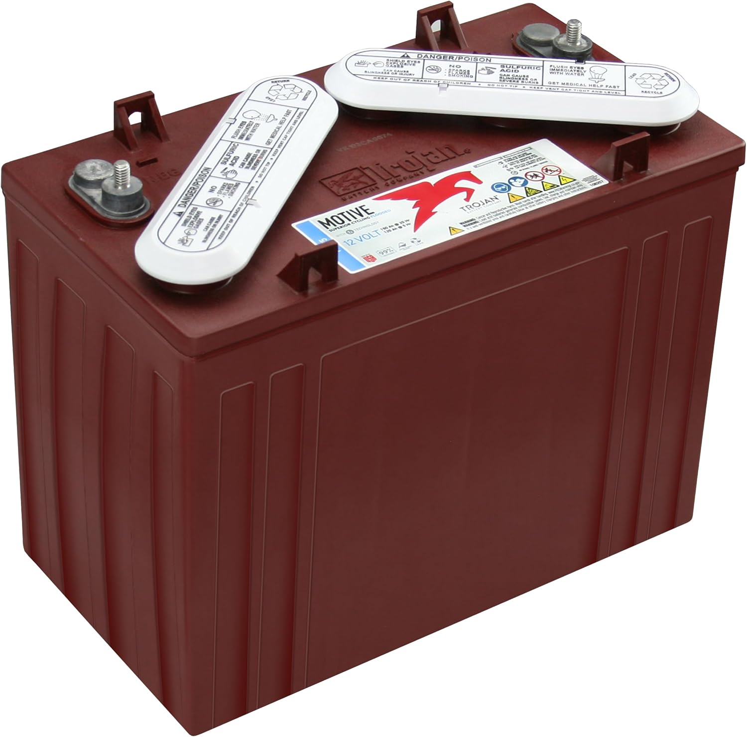 12V 150Ah Flooded Lead Acid Deep Cycle Battery x2 U326885