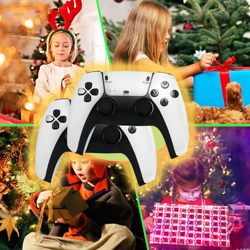 Retro Game Console with Dual Controllers Y72064