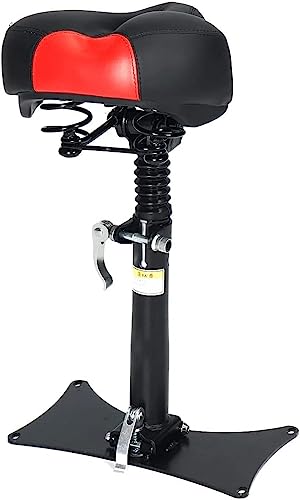 Electric Scooter Seat Height Adjustable Leather Saddle Foldable Removable I971