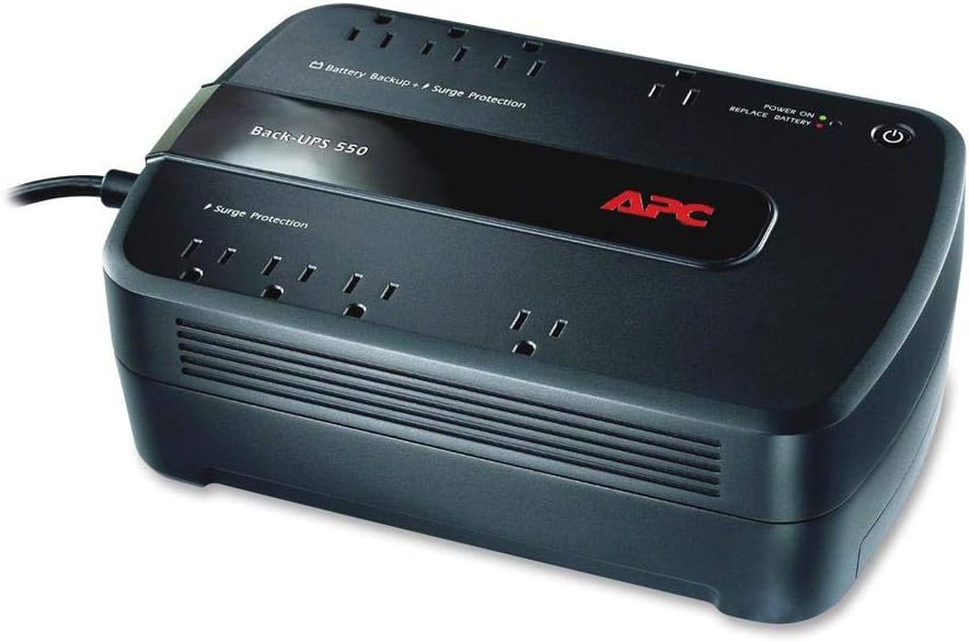600VA UPS Battery Backup and Surge Protector Pack of 2 T42488