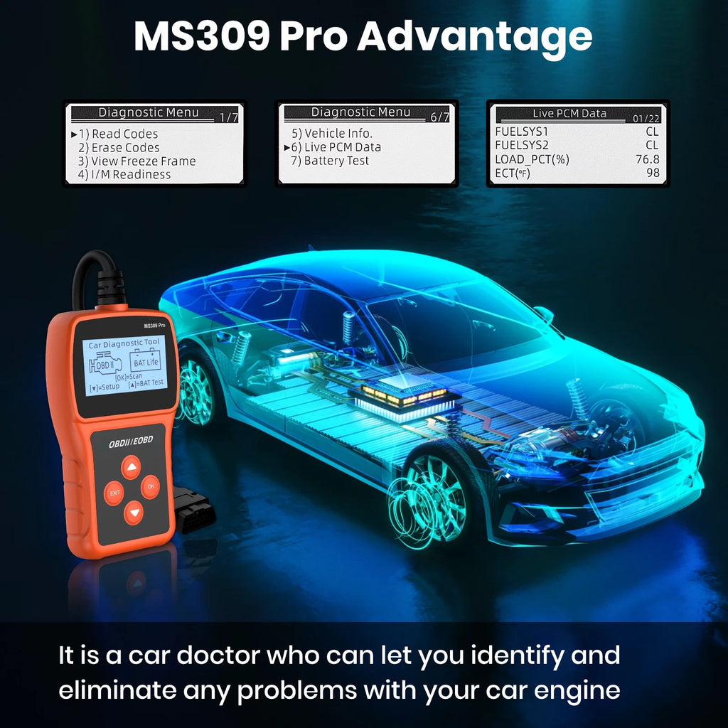 OBD2 Car Diagnostic Tool O2711