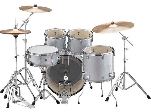 5pc Shell Pack with 22" Bass Drum, Black Glitter U199023