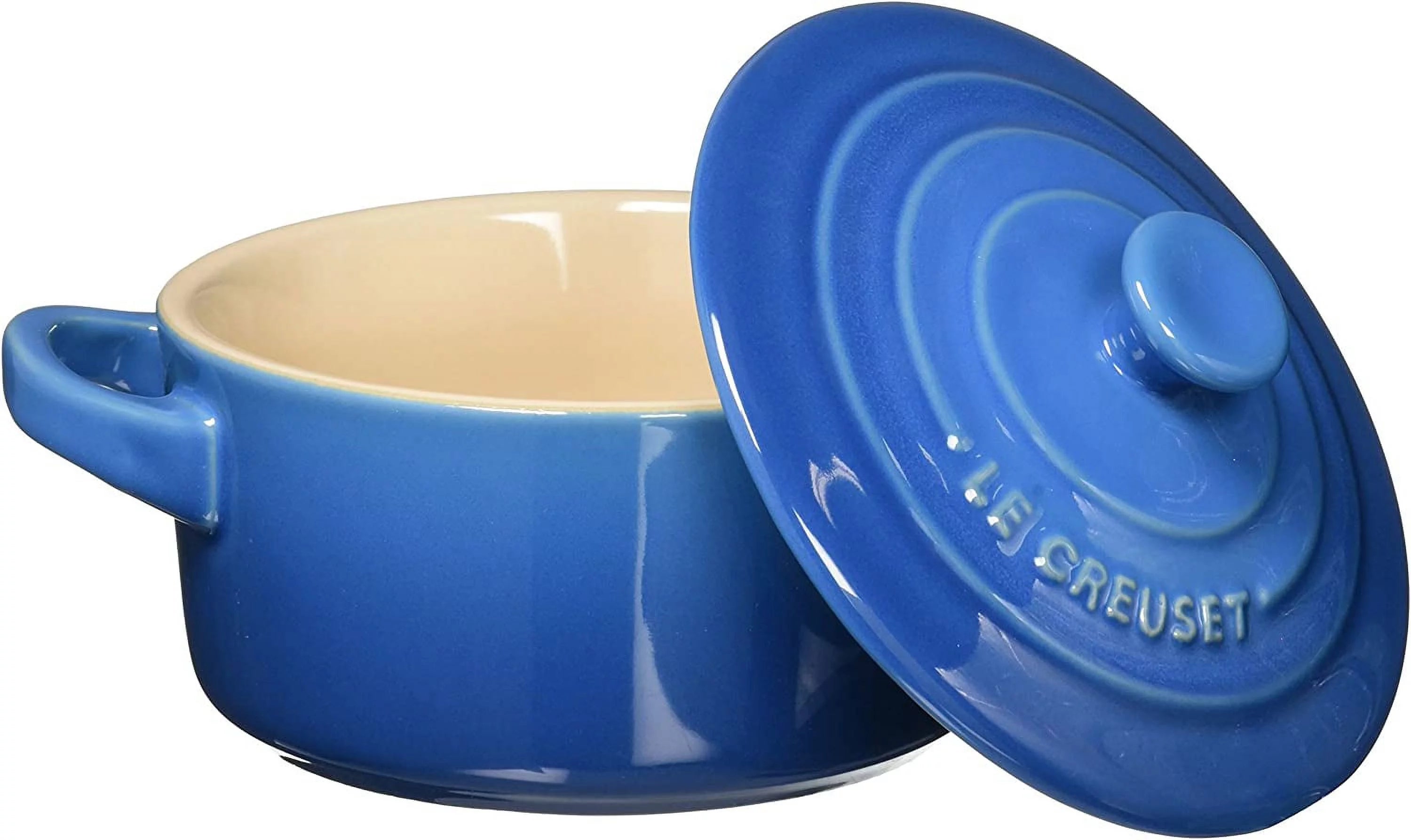 8 oz Mini Round Stoneware Cocotte X512