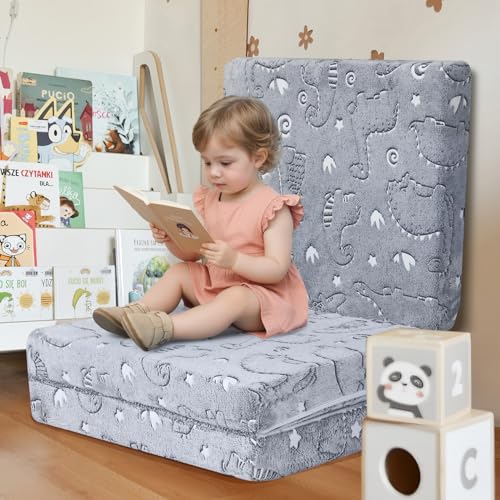 Foldable Floor Mattress, Trifold Futon, 63x26 Inch R679544
