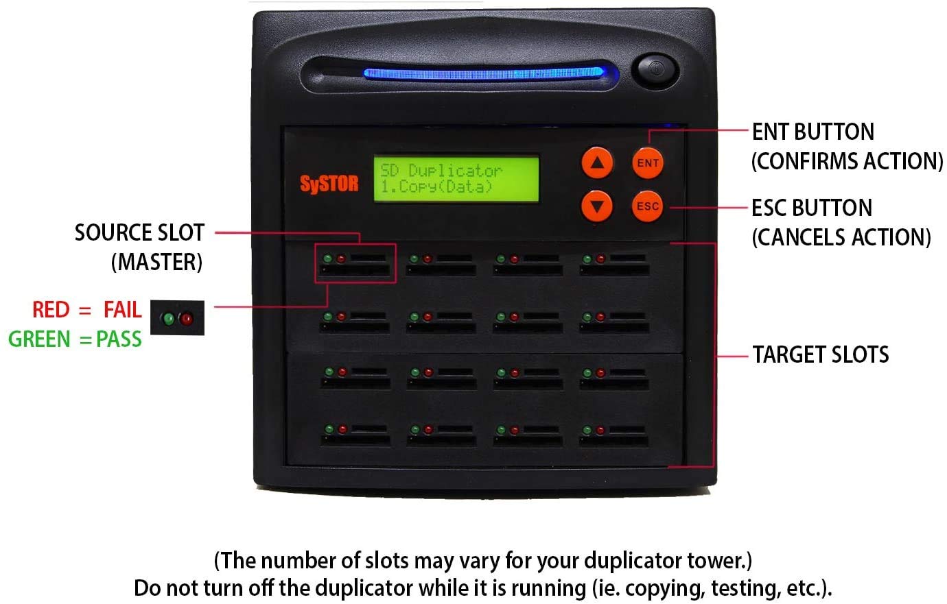 1:7 SD/microSD Card Duplicator U659