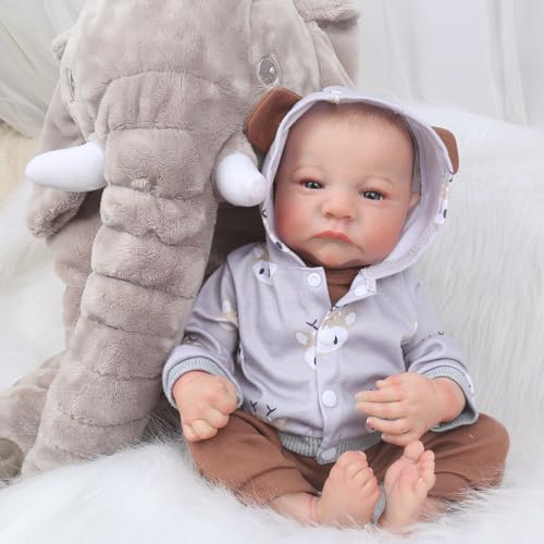 18 Inch Lifelike Soft Weighted Reborn Baby Doll U164