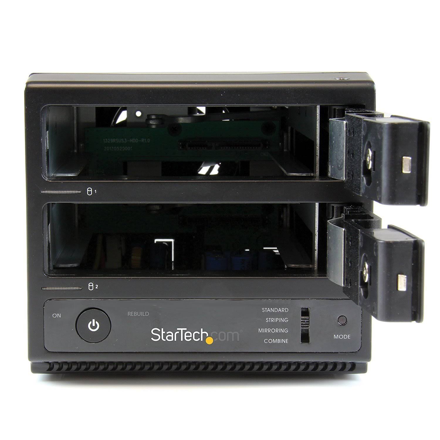 USB 3.0 / eSATA 8-Bay Hot-Swap 2.5/3.5 SATA III Hard Drive Enclosure D4555