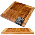 Reclaimed Wood Table Top with Metal Edge, 24" x 48" P8460