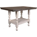 60 in. Rustic Rectangular Counter Height Dining Table T473
