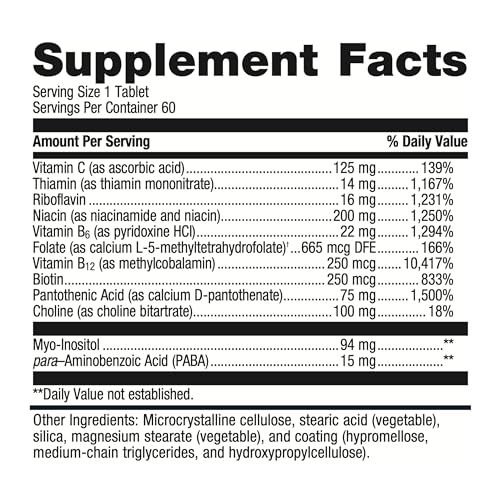 B Vitamin Complex 60 Count C1018