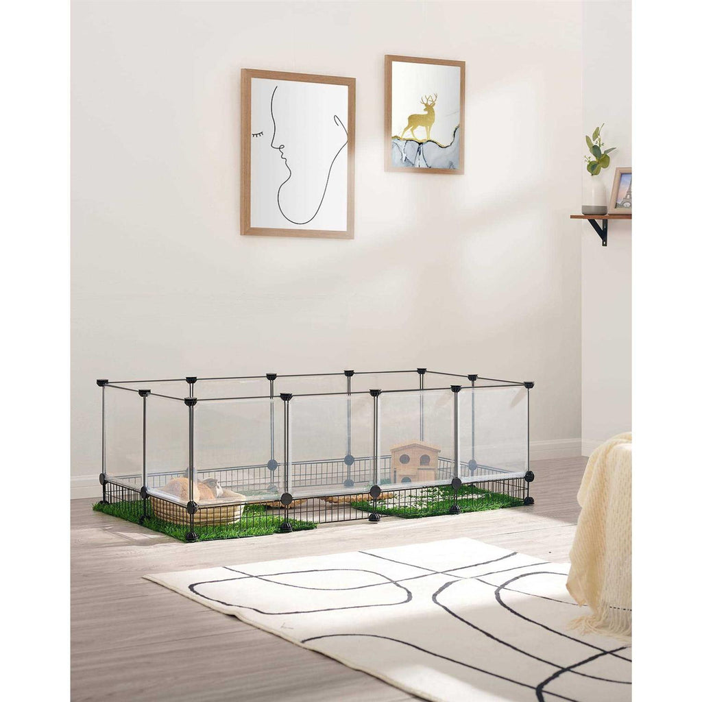 Rabbit Playpen Guinea Pig Cages Hamster Cages Iron Net Bottom X43420