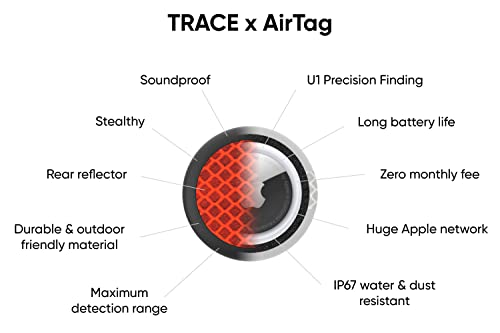 Black AirTag Bike Mount E271457