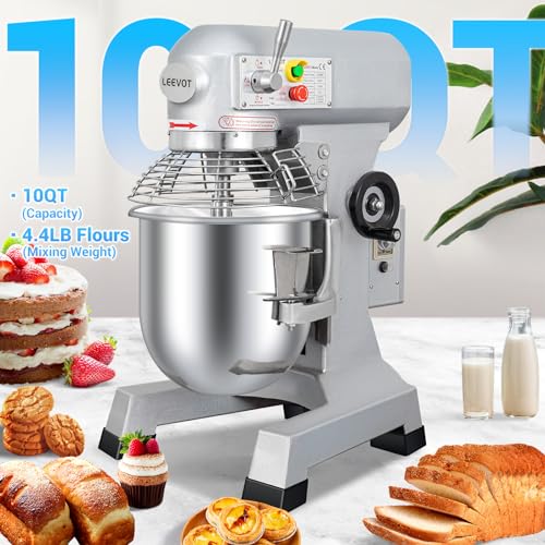 15Qt 600W Commercial Food Mixer, 3-Speed Adjustable Heavy Duty Stand Mixer with Stainless Steel Bowl D225