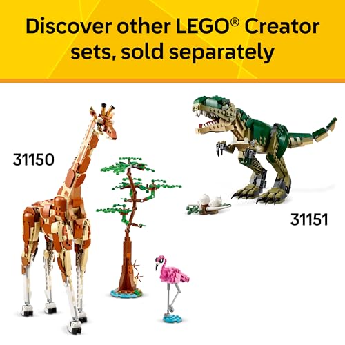 LEGO Creator 3 in 1 Medieval Dragon Toy Building Toy with 3 Build Options D96763