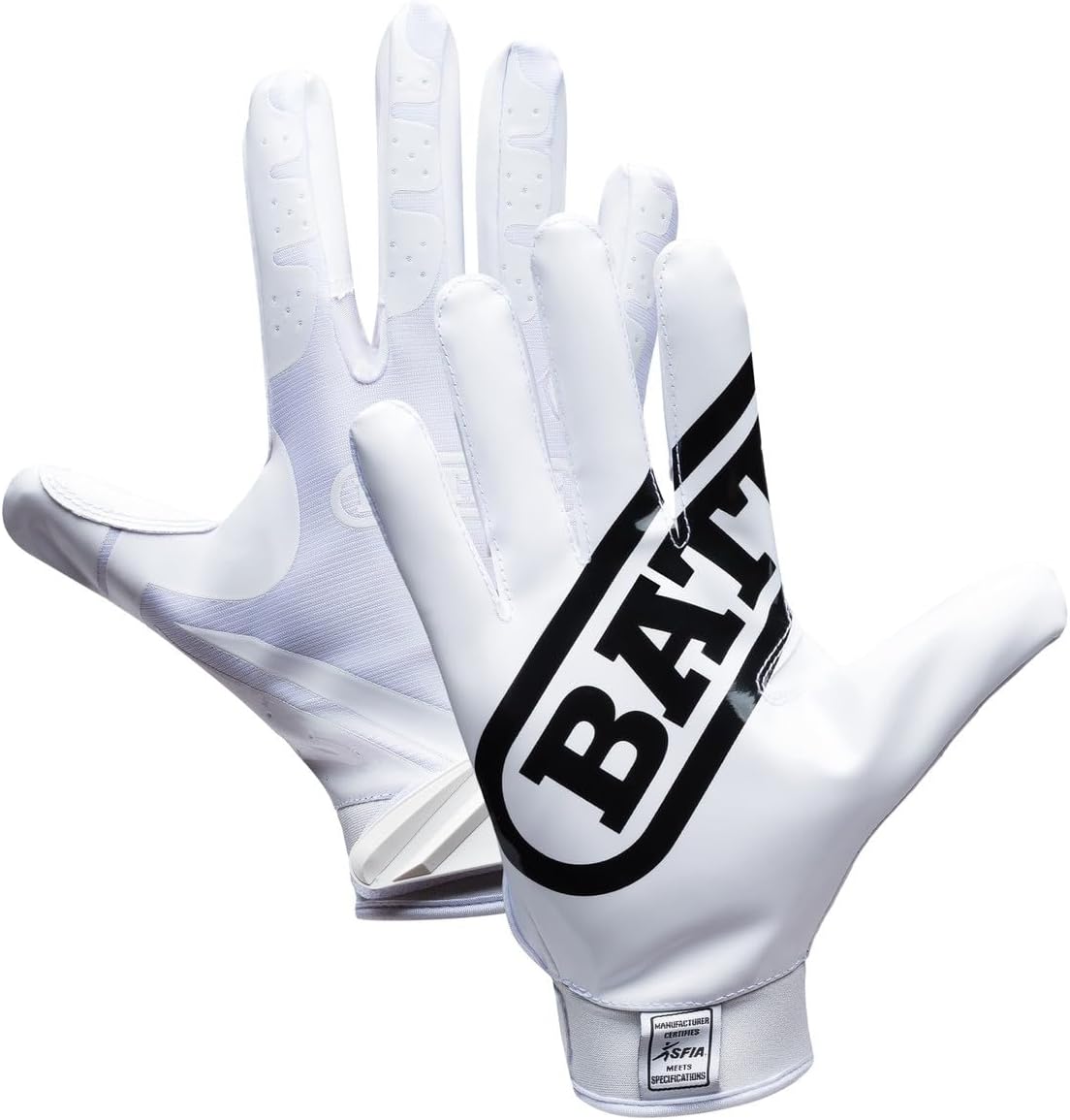 White Ultra Stick Football Gloves H64919