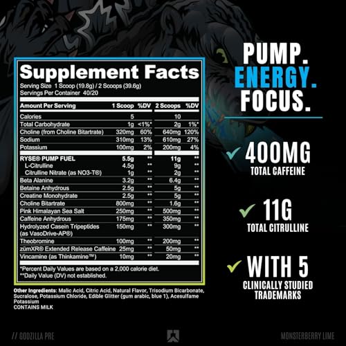 40 Servings Passion Pineapple Pre Workout H691