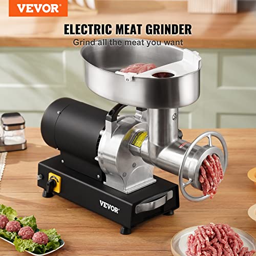 1100W Electric Meat Grinder with 2 Blade, 3 Grinding Plates J396