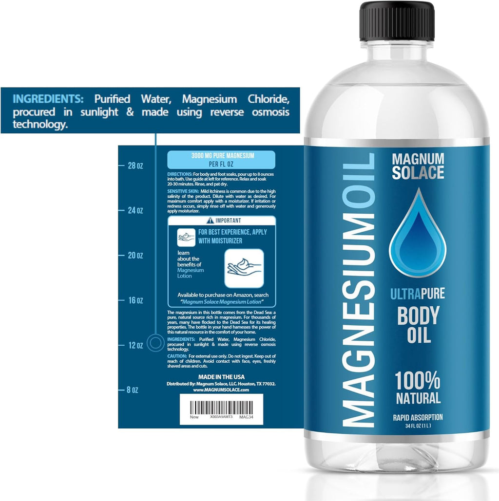 Magnesium Oil 1 Liter (34 oz) J509954