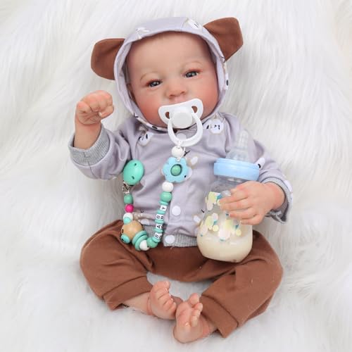 18 Inch Lifelike Soft Weighted Reborn Baby Doll U164