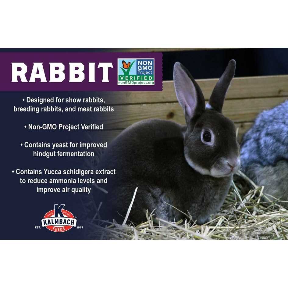 Non-GMO 16% Rabbit Complete D3929