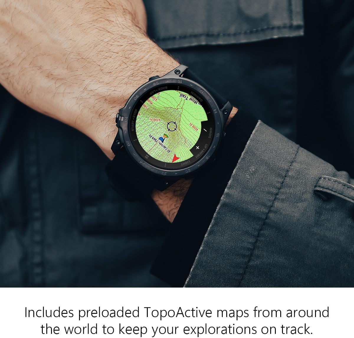 tactix 7 AMOLED Edition GPS Smartwatch with Flashlight U680878