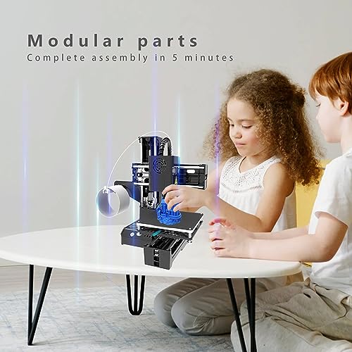 Mini 3D Printer, Entry-Level 3D Printer with High Printing Accuracy W240