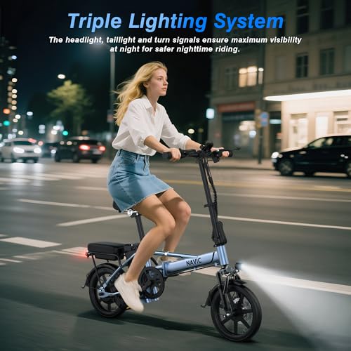 14'' Electric Folding Bike with Removable Battery L276