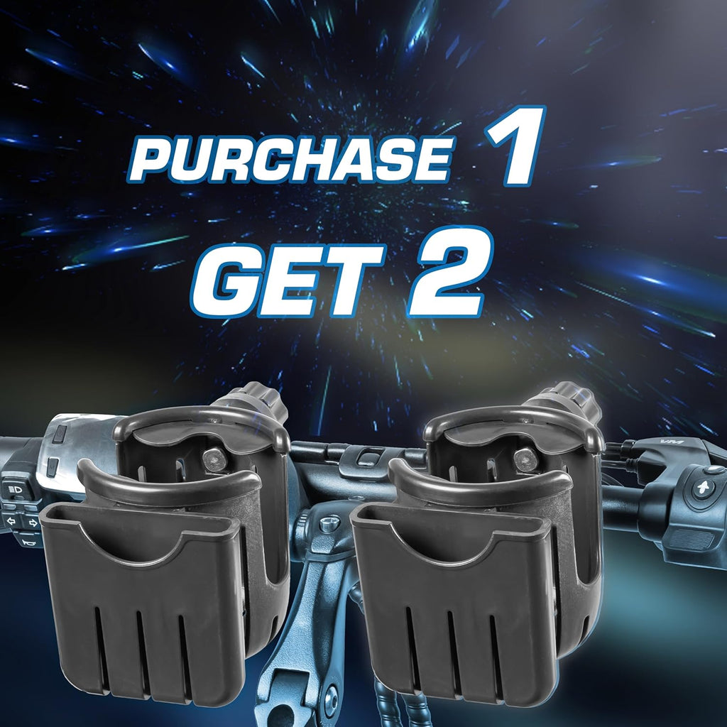 2 Packs Stroller Cup Holder with Phone Holder N60119