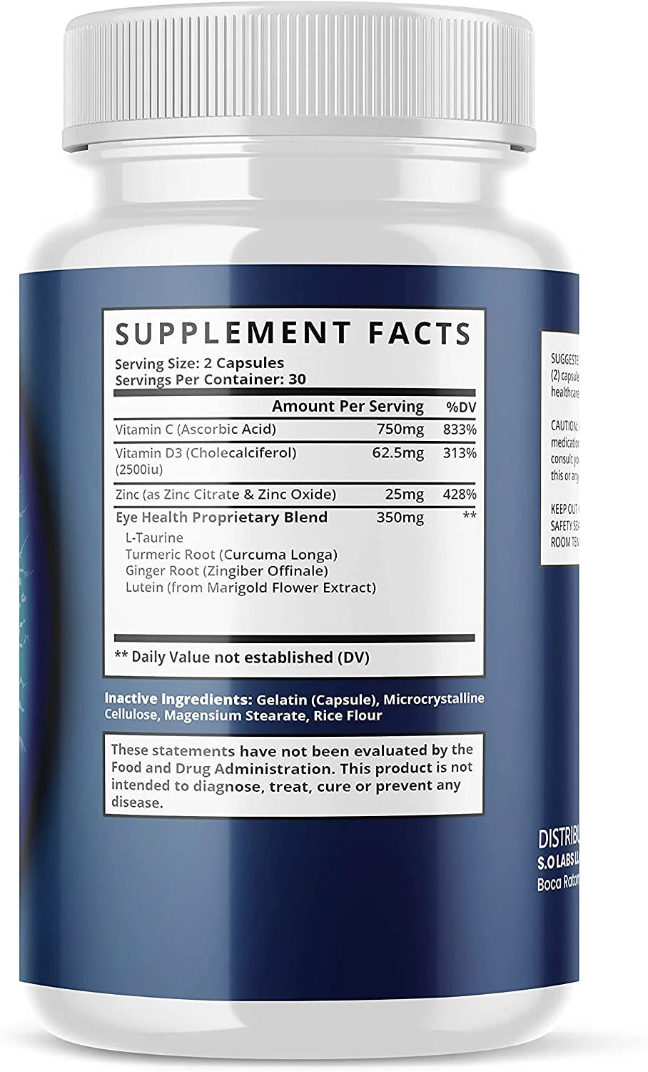 120 Capsules Eye Health Supplement H66528