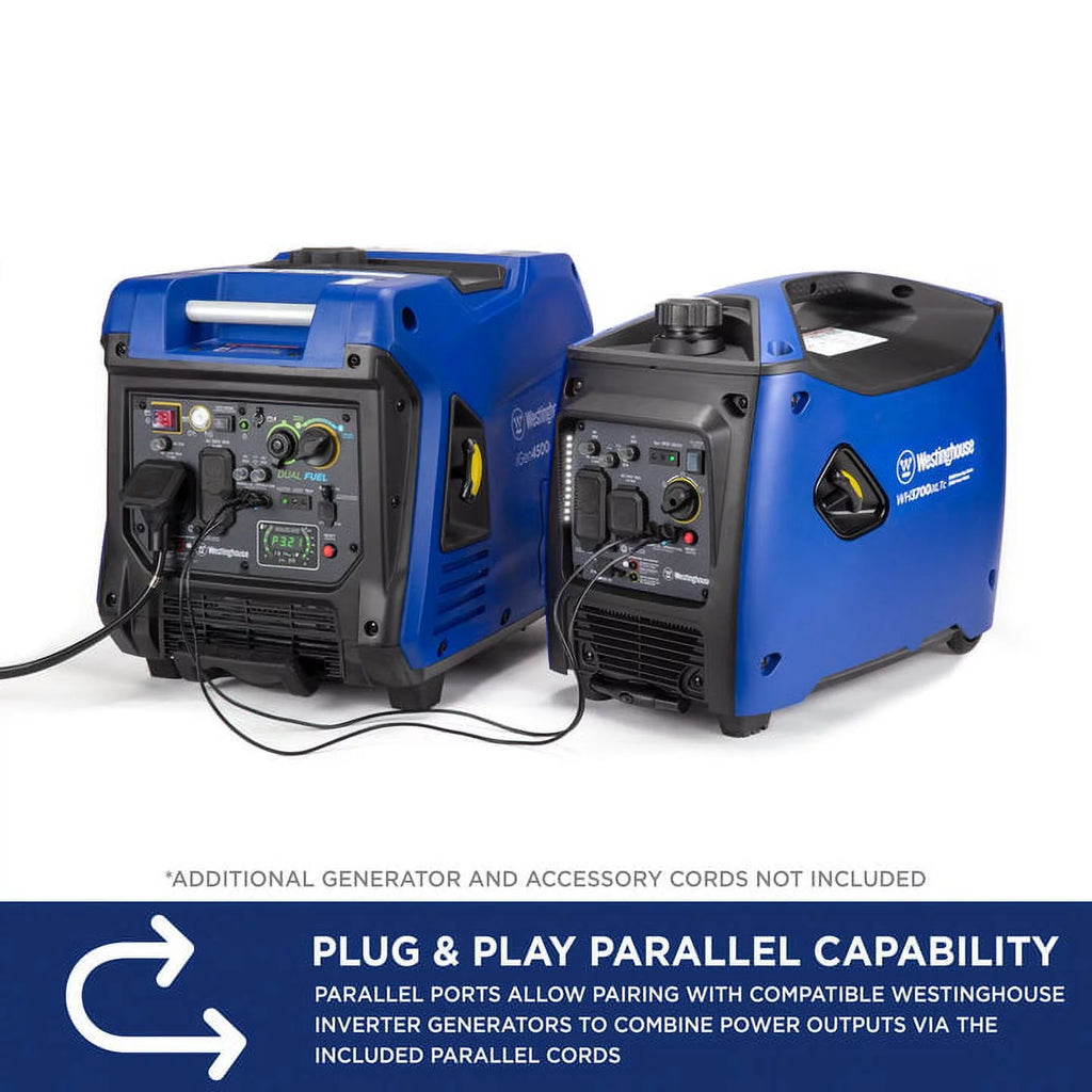 3700 Peak Watt Gas Powered Portable Inverter Generator with CO Sensor U6392