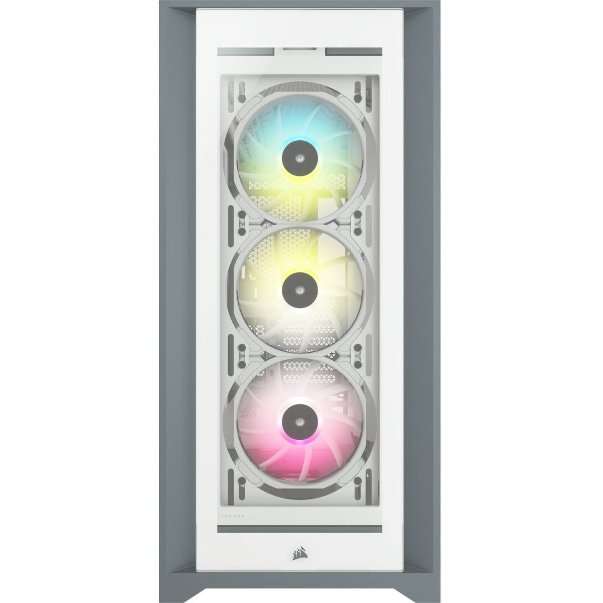 White Tempered Glass Mid-Tower ATX PC Case Z43510