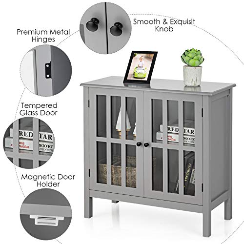 Grey Storage Cabinet M7230