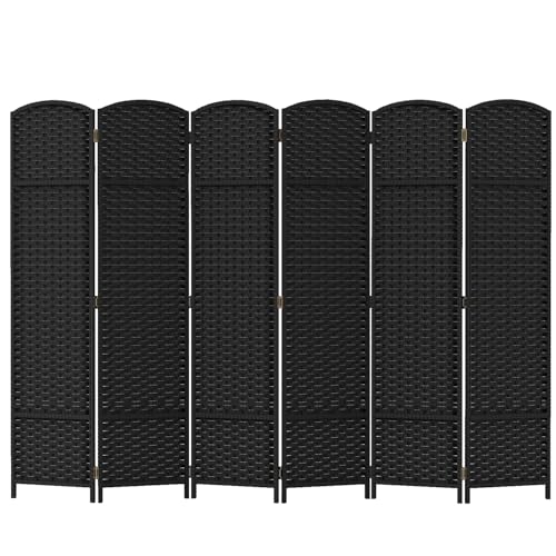 Brown 4 Panel Room Divider R923