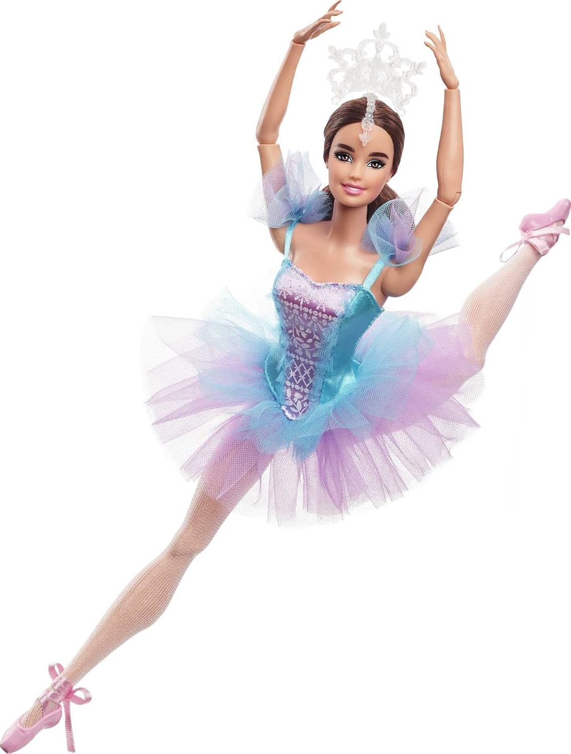 Barbie Doll with Ballerina Costume, Tutu, Tiara and Pointe Shoes M742318