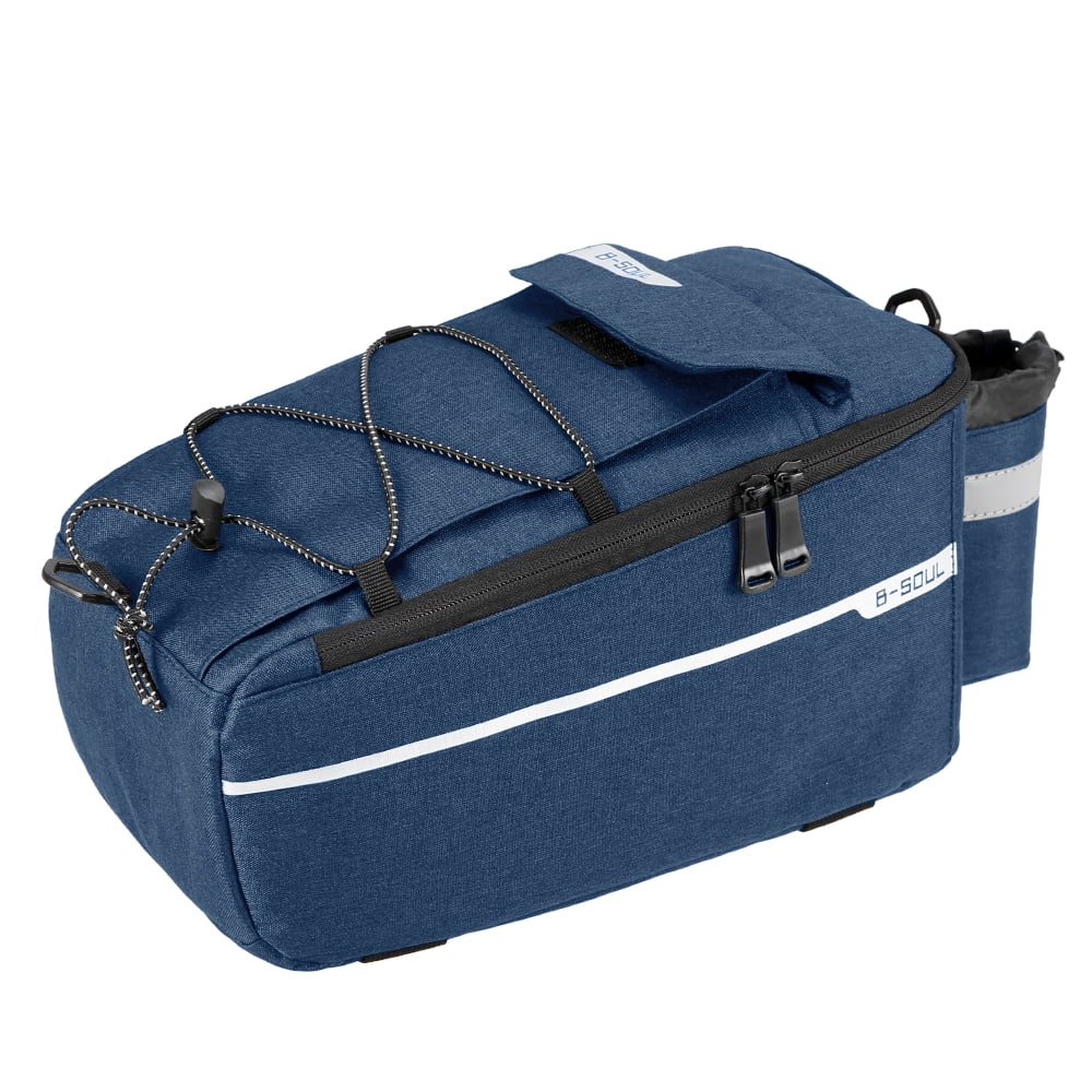 Insulated Trunk Cooler Bag Cycling Rear Rack Storage Luggage Bag Reflective MTB Bike Pannier Bag I568117