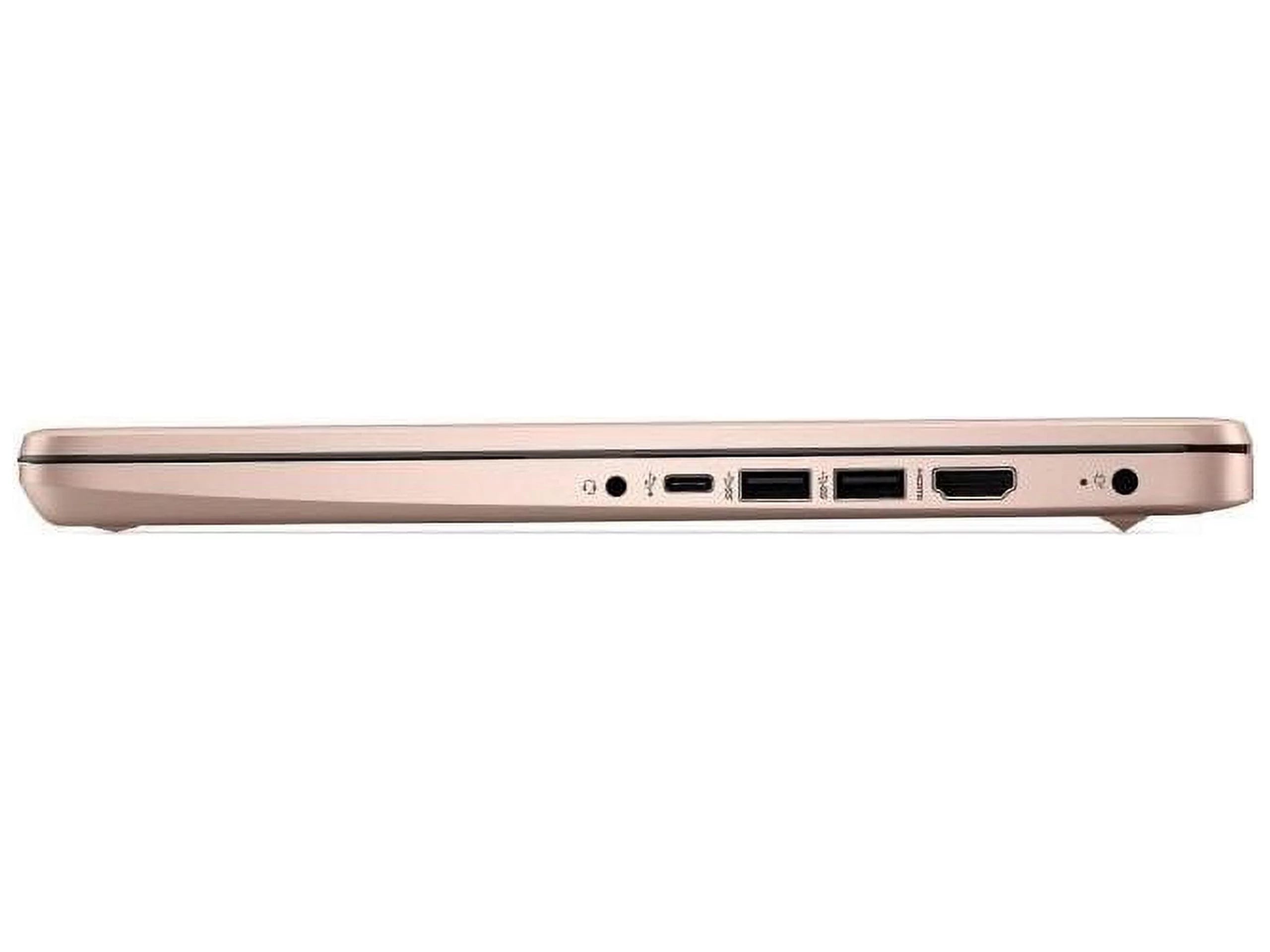 14" Notebook HD Intel Celeron 1.10 GHz 4 GB RAM 64 GB Flash Memory Pale Rose Gold Natural Silver R641