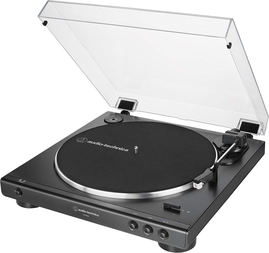 Black Bluetooth Belt-Drive Stereo Turntable L673510