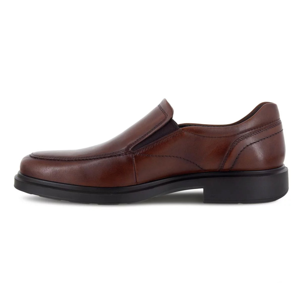 Cognac Leather Slip-on Shoes G13133