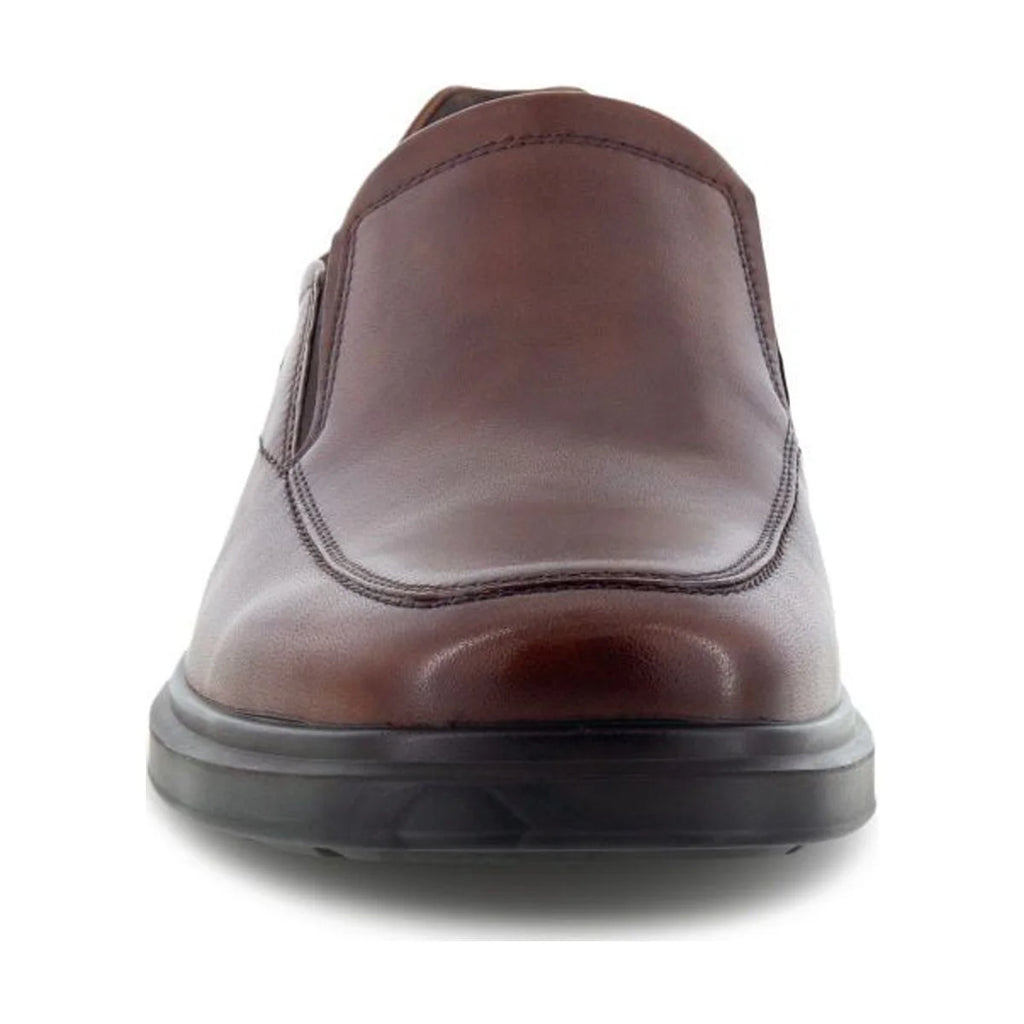 Cognac Leather Slip-on Shoes G13133