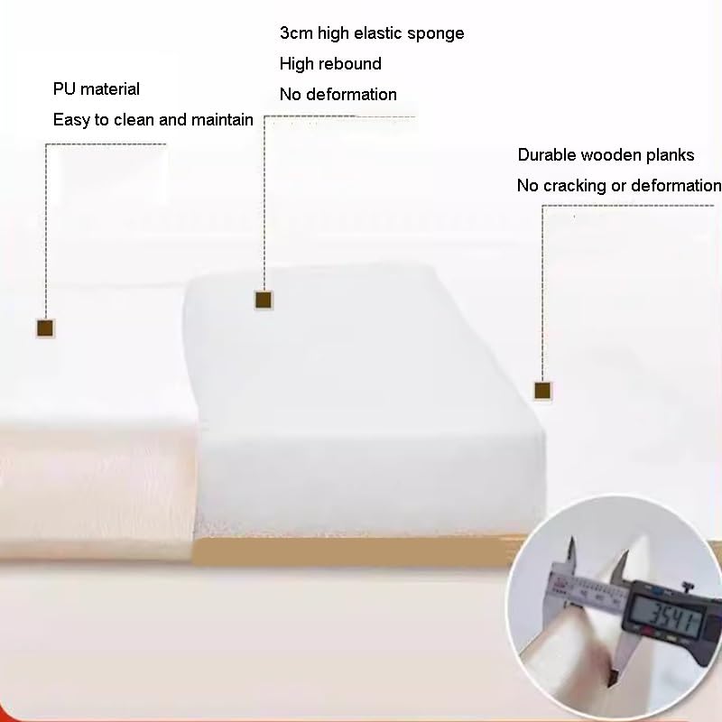 3D Anti-Collision Wall Mounted Bed Wall Padding W280497