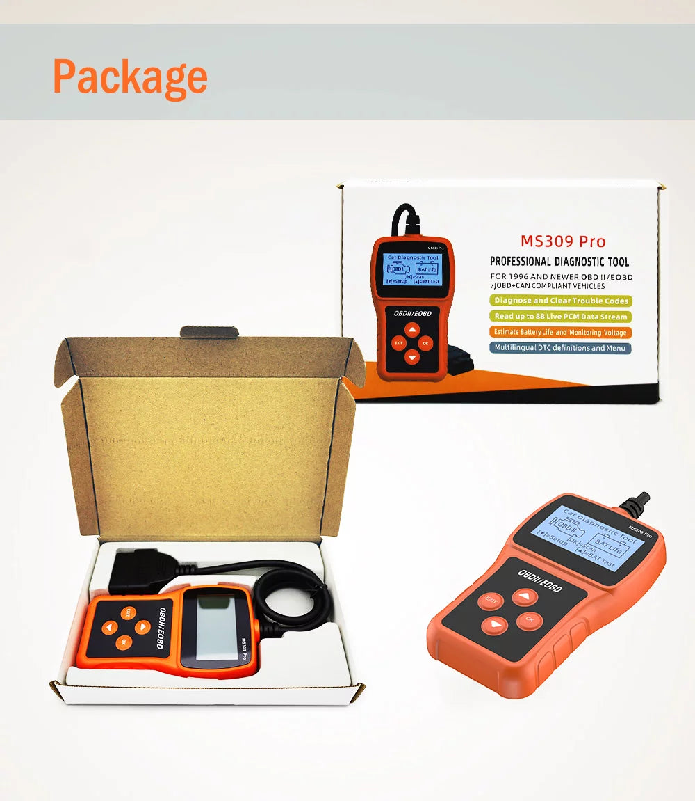 OBD2 Car Diagnostic Tool O2711