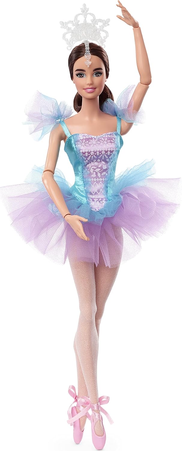 Barbie Doll with Ballerina Costume, Tutu, Tiara and Pointe Shoes M742318