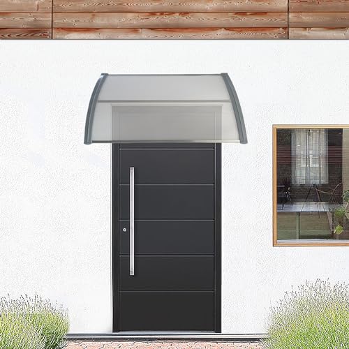 White 39''x31.5'' Polycarbonate Window Awning V318775