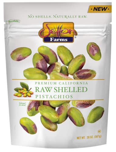 Naturally Raw Shelled Pistachios, Non-GMO, Gluten Free, Vegan, Kosher, 5 Oz R946