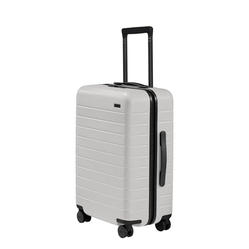 Navy Blue Lightweight Hardside Carry-On Luggage with Spinner Wheels U174652