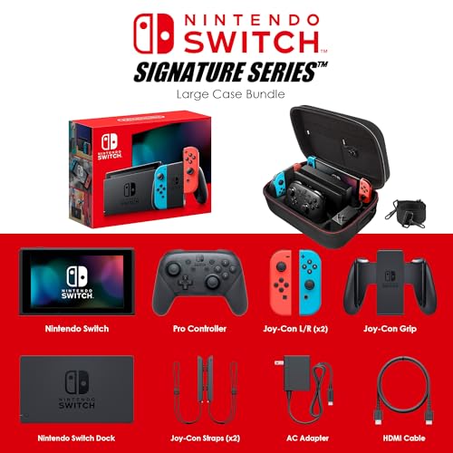 Neon Blue/Neon Red Joy-Con Gaming Console S1784
