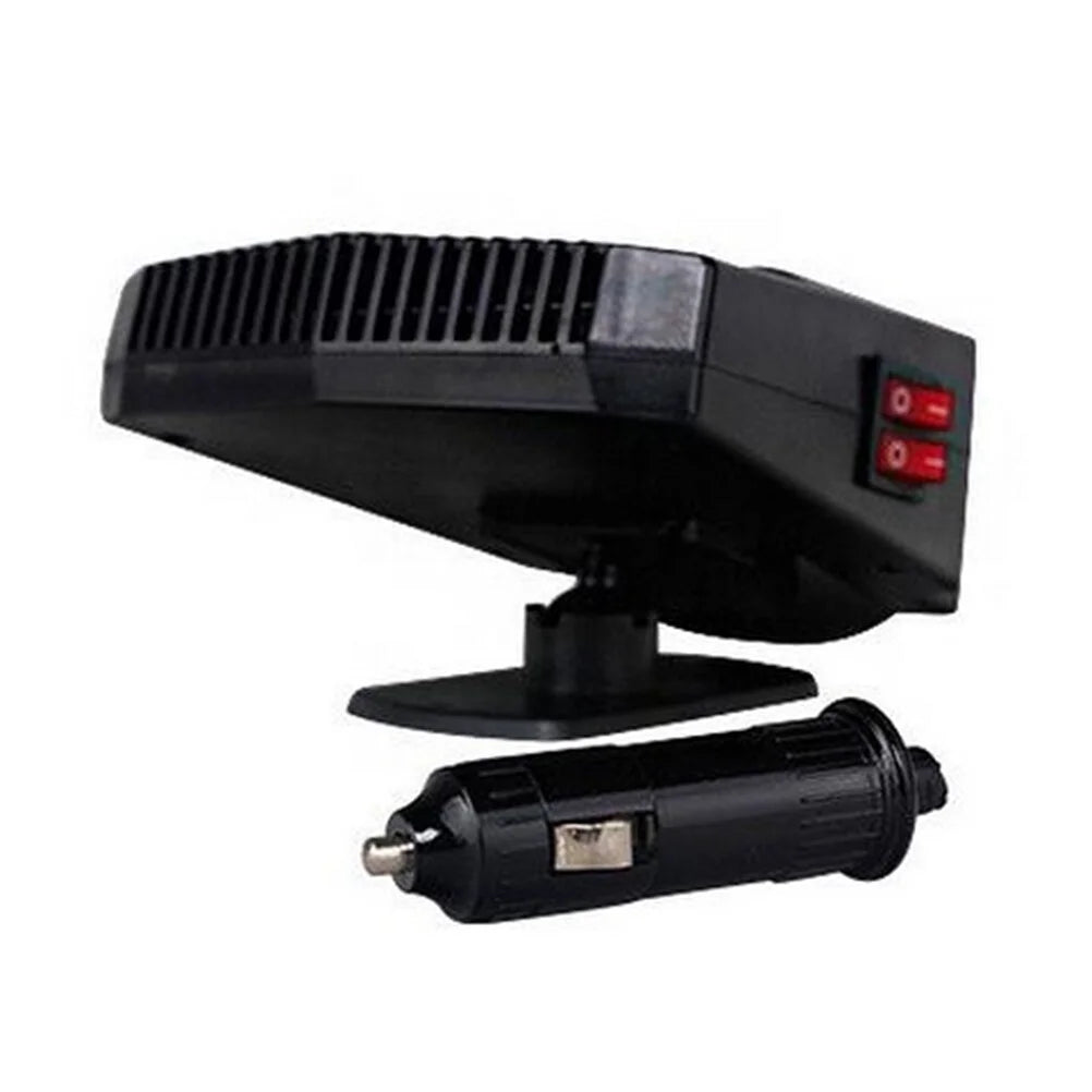 12V 200W Demister Defrosting Electric Heater Fan (Black) M478374