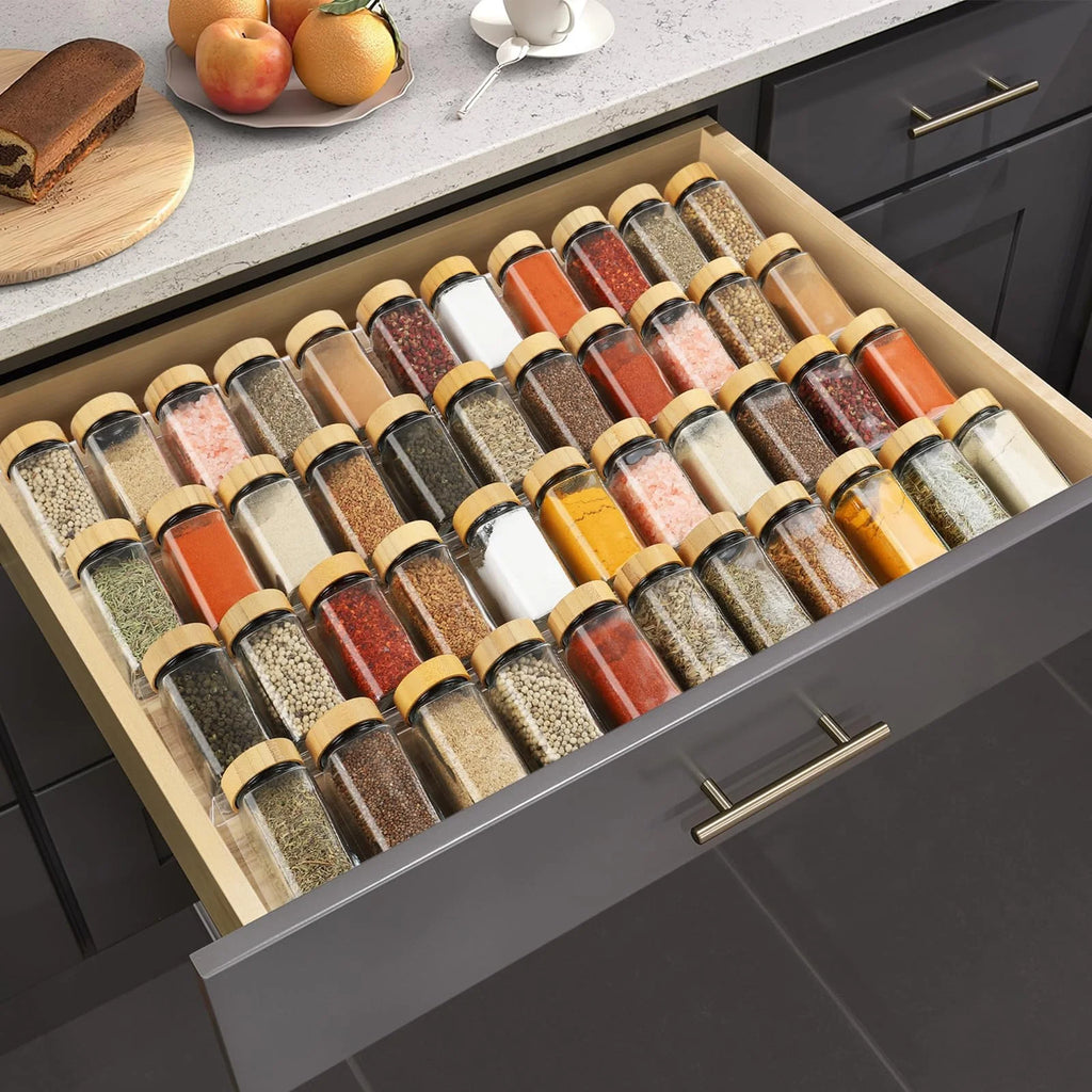 Clear Acrylic 4 Tier Spice Rack Organizer V2024