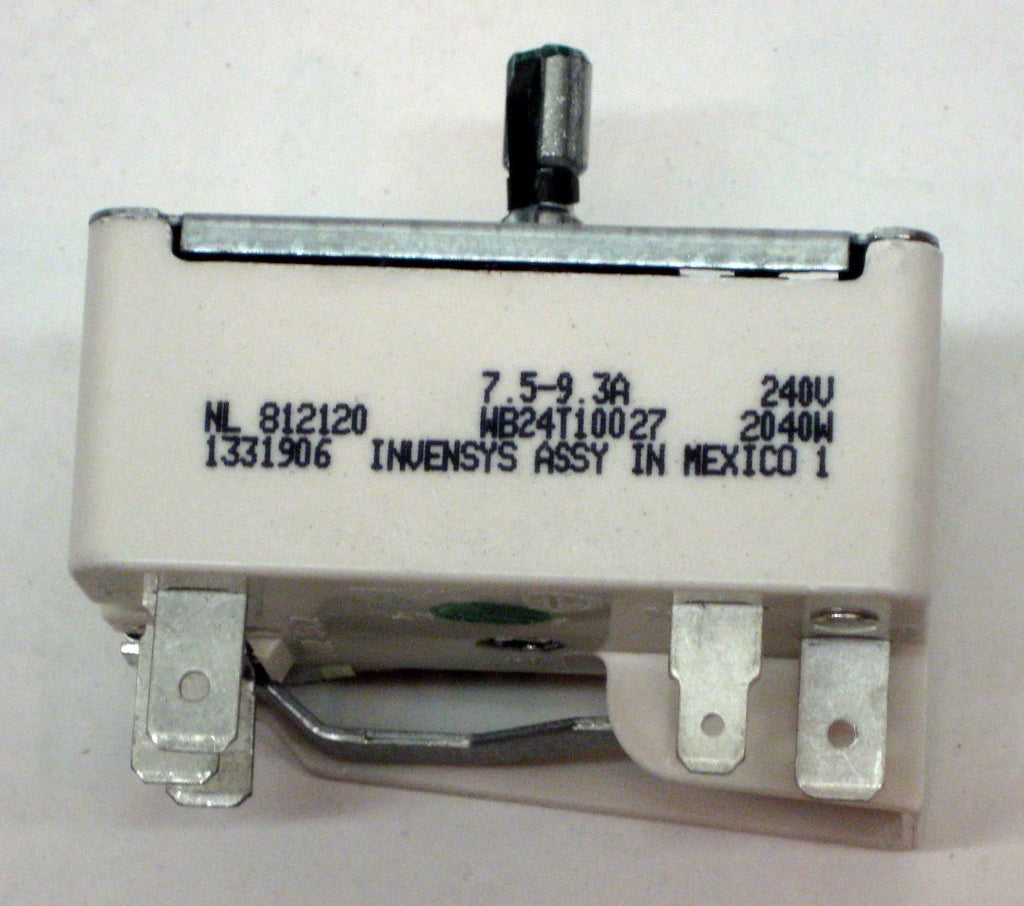 Electric Range Burner Unit Infinite Switch B4552