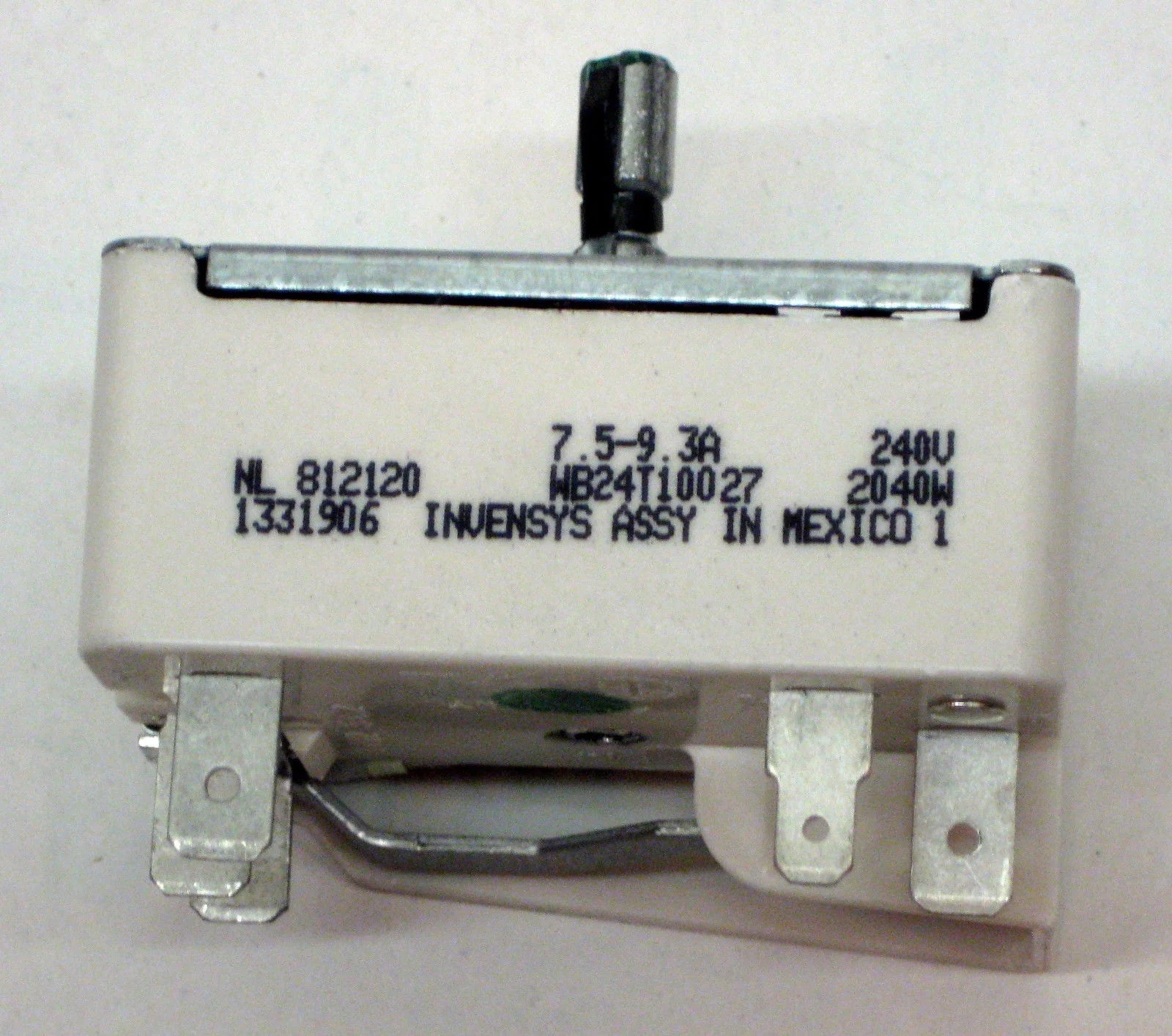 Electric Range Burner Unit Infinite Switch B4552